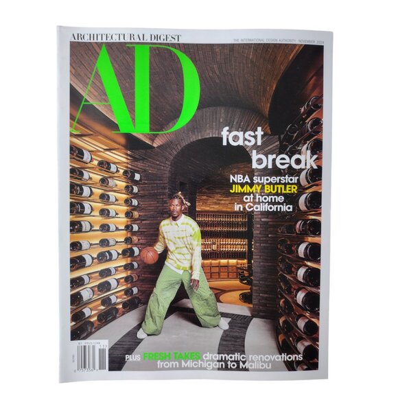 AD Architectural Digest Magazine 5 Issue Bundle 2024/2025 Jimmy Butler - Picture 3 of 8